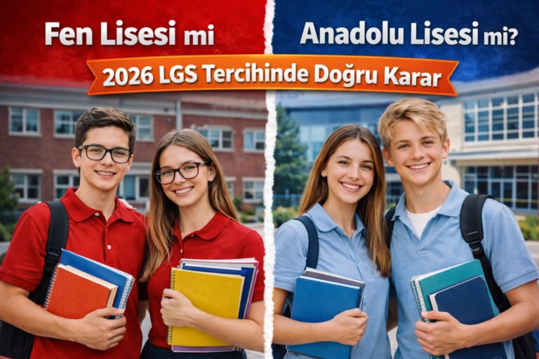 Fen Lisesi mi Anadolu Lisesi mi? 2026 LGS Tercihinde Doğru Karar